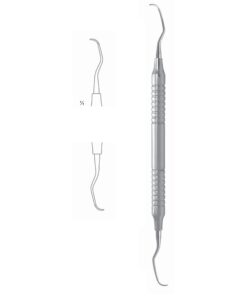 Langer Scalers 17.5Cm Universal Curette, Hollow Handle 8 Mm (Q-068-03)