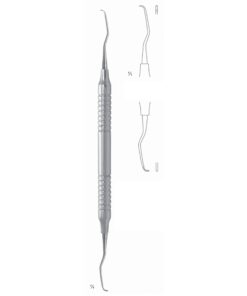 Gracey Mini Scalers 17.5Cm Hollow Handle Fig 5/6 8 Mm Incisors, Premolars, Universal, First Shaft Longer, Working End Shorter (Q-077-05)