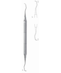 Gracey Standard Scalers 17.5Cm Hollow Handle, Incisors, Premolars, Universal Fig 3/4 8 Mm (Q-085-03)