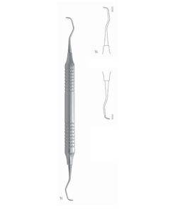Big Gracey Scalers 17.5Cm Hollow Handle, Incisors, Universal Fig 1/2 10 Mm (Q-102-01)