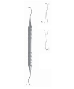Big Gracey Scalers 17.5Cm Hollow Handle, Incisors, Premolars, Universal Fig 3/4 10 Mm (Q-103-03)