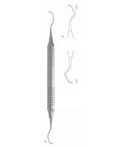 Big Gracey Scalers 17.5Cm Hollow Handle, Premolars, Molars, Lingual, Buccal Fig 9/10 10 Mm (Q-106-09)