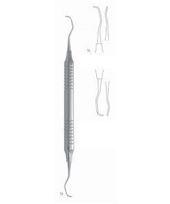 Big Gracey Scalers 17.5Cm Hollow Handle, Premolars, Molars, Mesial, Mesiolingual, Mesiobuccal Fig 11/12 10 Mm (Q-107-11)