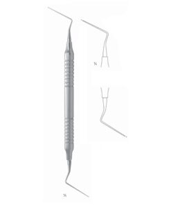 Zurich Scalers 17.5Cm Hollow Handle, Double Ended, Plugger Fig 30/40 8 Mm (Q-242-30)