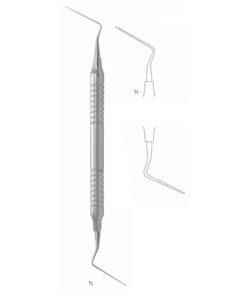 Zurich Scalers 17.5Cm Hollow Handle, Double Ended, Plugger Fig 50/90 8 Mm (Q-243-50)