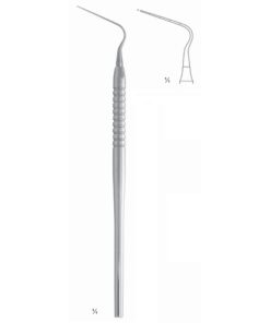 Scalers 17.5Cm Solid Handle, Single Ended, Plugger Fig 50 6 Mm (Q-247-50)