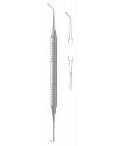 Zurich Filling Instruments 17.5Cm Hollow Handle, 8 Mm 2,0 Mm, 1,7 Mm Ball Type Condenser/Spatulas Combination, Ideal For Retrograde Fillings With Mta And Super Eba (S-002-02)