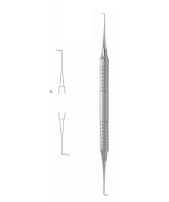 Zurich Filling Instruments 17.5Cm Hollow Handle, 8 Mm 90°, Single Plane Condenser "Retrograd", Ideal For Retrograde Fillings With Mta And Super Eba (S-003-03)