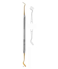 Filling Instruments Ti 17.5Cm Titanium Coated, Solid Handle Fig 4 6 Mm (S-008-04)