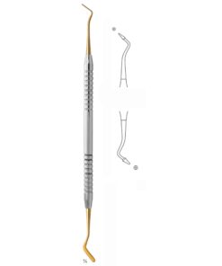 Filling Instruments Ti 17.5Cm Titanium Coated, Solid Handle Fig 5 6 Mm (S-009-05)