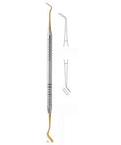 Felt Filling Instruments Ti 17.5Cm Titanium Coated, Solid Handle Fig 2 6 Mm (S-012-02)