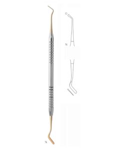 Goldstein Filling Instruments Ti 17.5Cm Titanium Coated, Solid Handle Fig 2 6 Mm (S-018-02)