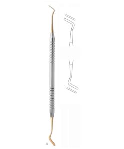 Goldstein Filling Instruments Ti 17.5Cm Titanium Coated, Solid Handle Fig 4 6 Mm (S-020-04)