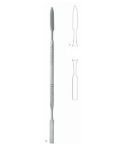Filling Instruments 17.5cm Cement Mixing Spatula, Solid Handle Fig 1 6 mm