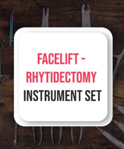 Facelift - Rhytidectomy Instrument Set