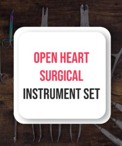 Open Heart Surgical Instrument Set