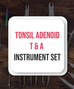 Tonsil Adenoid T & A Instrument Set