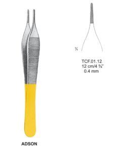 Tc-Adson Dissecting Forcpes, 12Cm, 0.4Mm (Tcf.01.12)