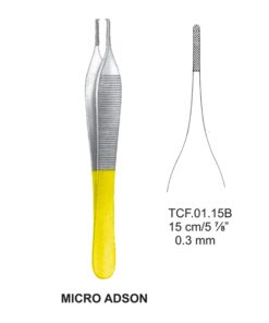 Tc-Micro Adson Dissecting Forcpes, 15Cm, 0.3Mm (Tcf.01.15B)