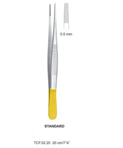 Tc-Standard Dissecting Forceps, 20Cm, 0.5Mm (Tcf.02.20)