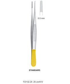 Tc-Standard Dissecting Forceps, 25Cm, 0.5Mm (Tcf.02.25)