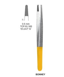 Tc-Bonney Dissecting Forceps, 18Cm, 0.5Mm (Tcf.03.18S)