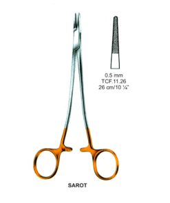 Tc-Sarot Needle Holders 0.5Mm, 26Cm (Tcf.11.26)