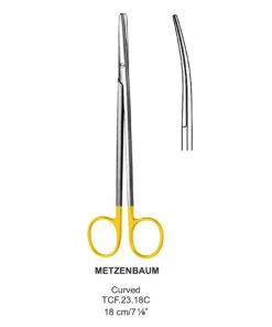 Tc-Metzenbaum Dissecting Scissors, Cvd, Bl-Bl, 18Cm  (Tcf.23.18C)