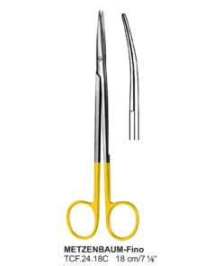 Tc-Metzenbaum-Fino Delicate Dissecting Scissors, Cvd, Sh-Sh,18Cm  (Tcf.24.18C)