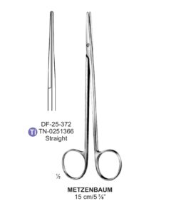 Titanium-Metzenbaum Operating Scissors, Str, 15Cm  (Tn-0251366)