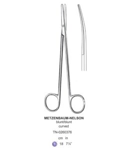 Titanium Metzenbaum-Nelson Dissecting Scissor, Cvd, Bl-Bl, 18Cm  (Tn-0260376)