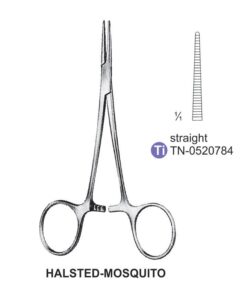Titanium-Halsted-Mosquito Artery Forceps, Str, 12.5Cm (Tn-0520784)