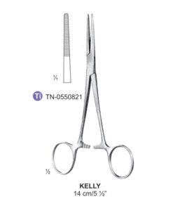 Titanium-Kelly Artery Forceps, Str, 14Cm (Tn-0550821)