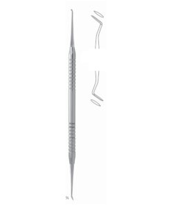 Mercury Wax 17.5Cm Solid Handle Fig 1 6 Mm Micro Carver, For Removing Superfluous Filling Material (Apicoectomy) (U-011-02)