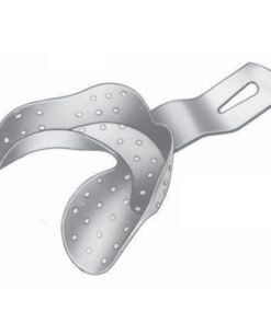Perforated Impression Trays Form Pu (Inf/P), For Partially Toothed Lower Jaw Fig 1 (V-020-01)