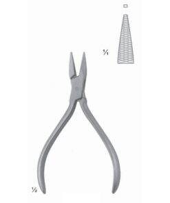Technic Pliers Straight 13Cm Fluted (W-012-13)