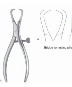 Furrer Technic Pliers 15.5Cm Bridge Removing Pliers (W-041-15)