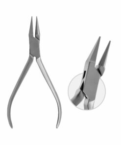 Adams Pliers Medium With One Smooth, Rectangular And One Smooth, Rounded Beak. 14.0 Cm, Max Wire Thickness: Ø 0.7 Mm, Hard (W-056-14)