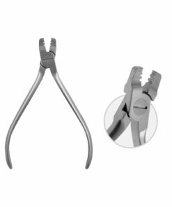 Arch Forming Pliers , The Bent Tips Of The Wirlingual/Palatal Tubes Ø 2 X 0.9 Mm. Max Wire Thickness: Ø 0.9 Mm, Hard , 11.5 Cm  (W-062-11)