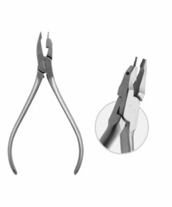 Tweed Loop Forming Pliers With Individually Replaceable Hard Metal Tip, Wire Thickness: Ø 0.5 Mm, Hard , 12.5 Cm  (W-073-12)