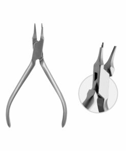 Tweed Loop Forming Pliers For Especially Fine Bendings, Max Wire Thickness: Ø 0.5 Mm, Hard , 12.5 Cm  (W-074-12)