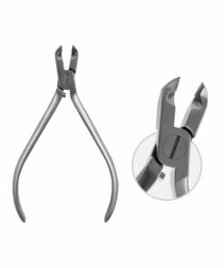 Special Bracket Debonding Pliers, 45° Angled Cutting Surface, , With Hard Metal Inserts. , 12 Cm  (W-092-12)