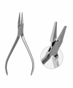 Wire Bending Pliers Serrated Tips With Guiding Groove.,Max Wire Thickness: Ø 0.8 Mm, Hard , 130.00Mm  (W-097-13)
