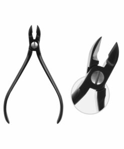 Side Cutter Medium Black Dlc Coating ,Cutting Edges.With Hard Metal Inserts. Wire Thickness: Ø 0.7 Mm, Hard , 12 Cm  (W-101-12)