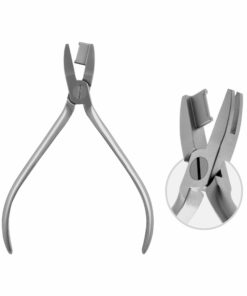 Ligature Forming Pliers For Forming Ligatures , Max, Wire Thickness: Ø 0.3 Mm, Soft , 13 Cm  (W-110-13)