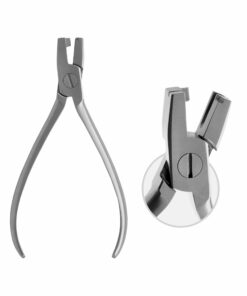 Nance Loop Closing Pliers For Bending Stop Loops And  Adams Clasps., Max .Wire Thickness Ø 0.7 Mm, Hard,13.5Cm  (W-111-13)