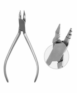 Young Loop Bending Pliers,Universal Pliers For Different Size Loops. Ideal For Labial Bows. Wire Thickness: Ø 0.7 Mm, Hard , 13.5 Cm  (W-115-13)