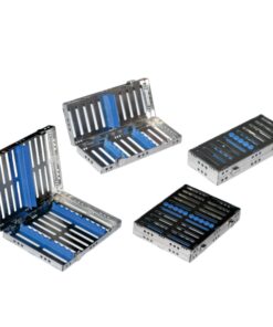 Instruments Cassettes 10 Piece Instuments Tray, Elongated Holes 142 X 182 X 32 Mm (Y-002-02)