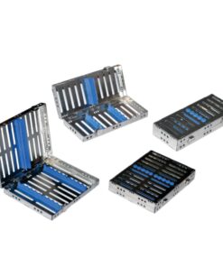 Instruments Cassettes 20 Piece Instuments Tray, Elongated Holes 270 X 182 X 32 Mm (Y-003-03)