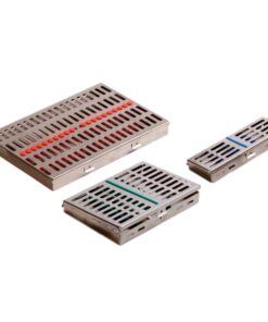 Instruments Cassettes 7 Piece Instruments Tray, Elongated Holes 185 X 90 X 22 Mm (Y-016-02)